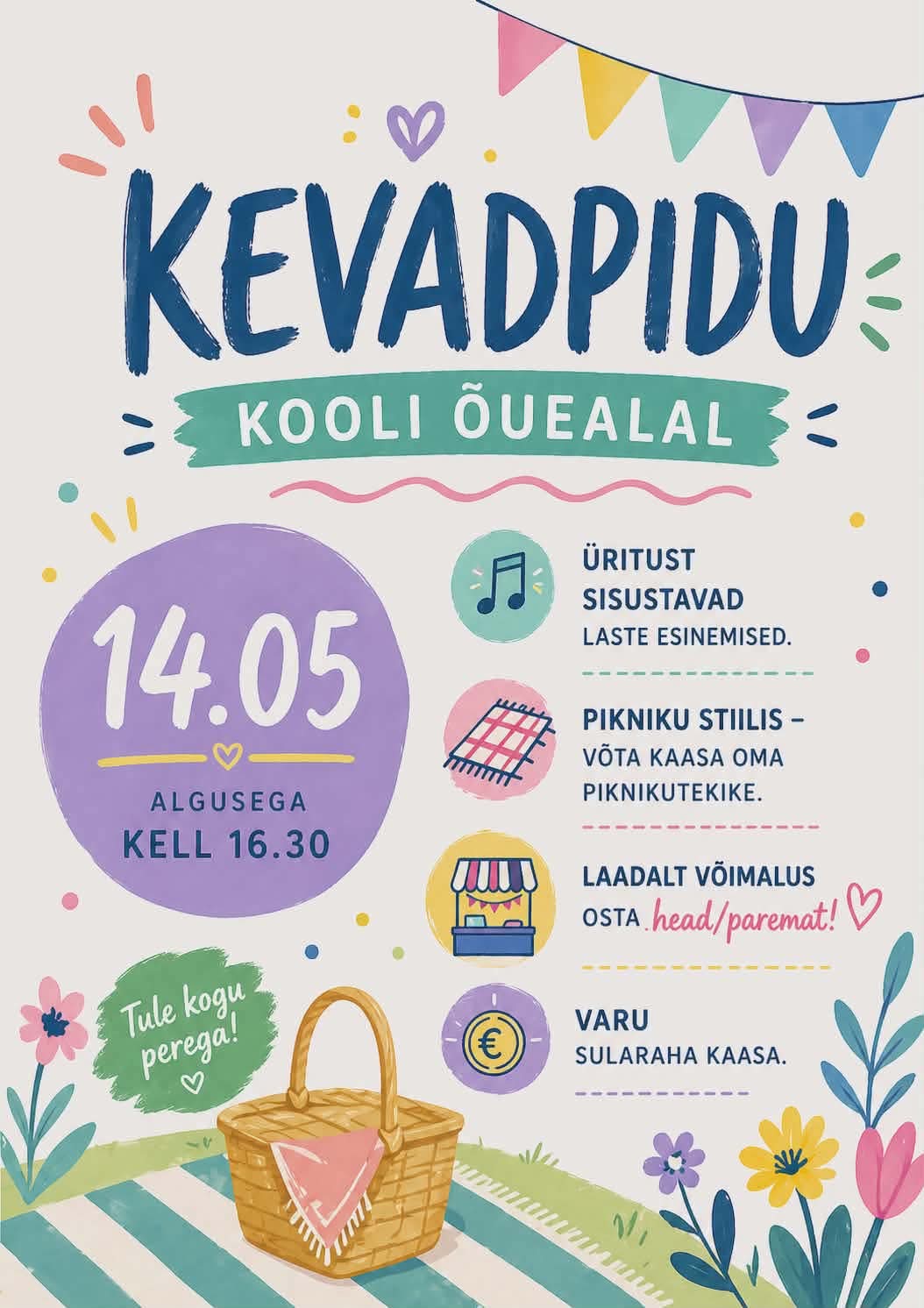 kevadpidu 2026
